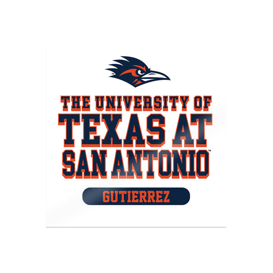 UTSA - NCAA Baseball : Christopher Gutierrez - Sticker-0