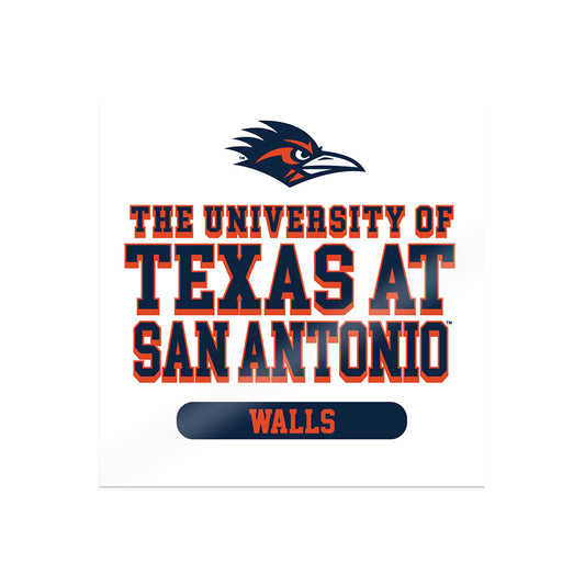 UTSA - NCAA Football : Corey Walls - Sticker-0