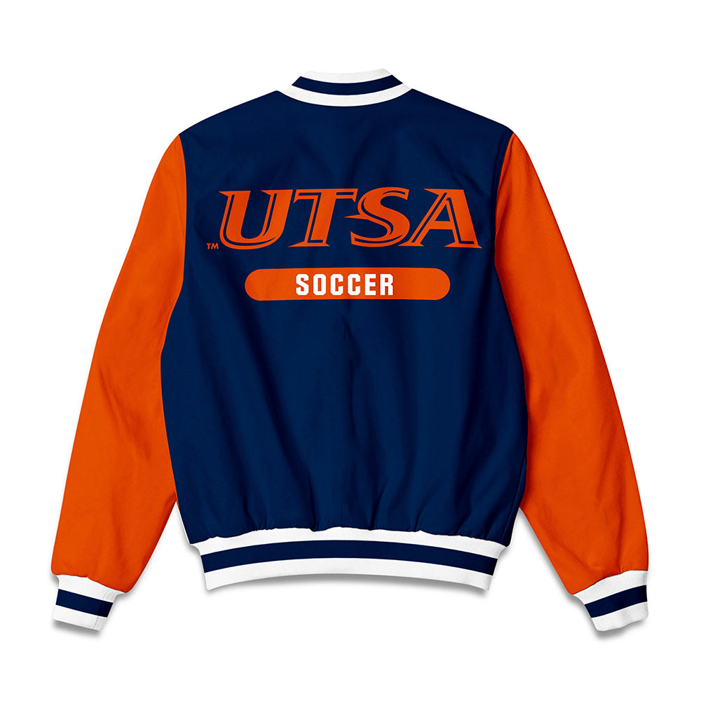 UTSA - NCAA Women's Soccer : Kylie Kissee - Bomber Jacket-1