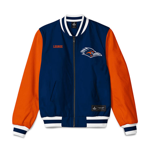 UTSA - NCAA Men's Basketball : Josiah LeGree - Bomber Jacket-0