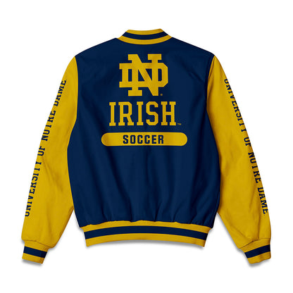Notre Dame - NCAA Men's Soccer : Vlad Walent - Bomber Jacket-1