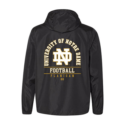 Notre Dame - NCAA Football : James Flanigan - Windbreaker-1