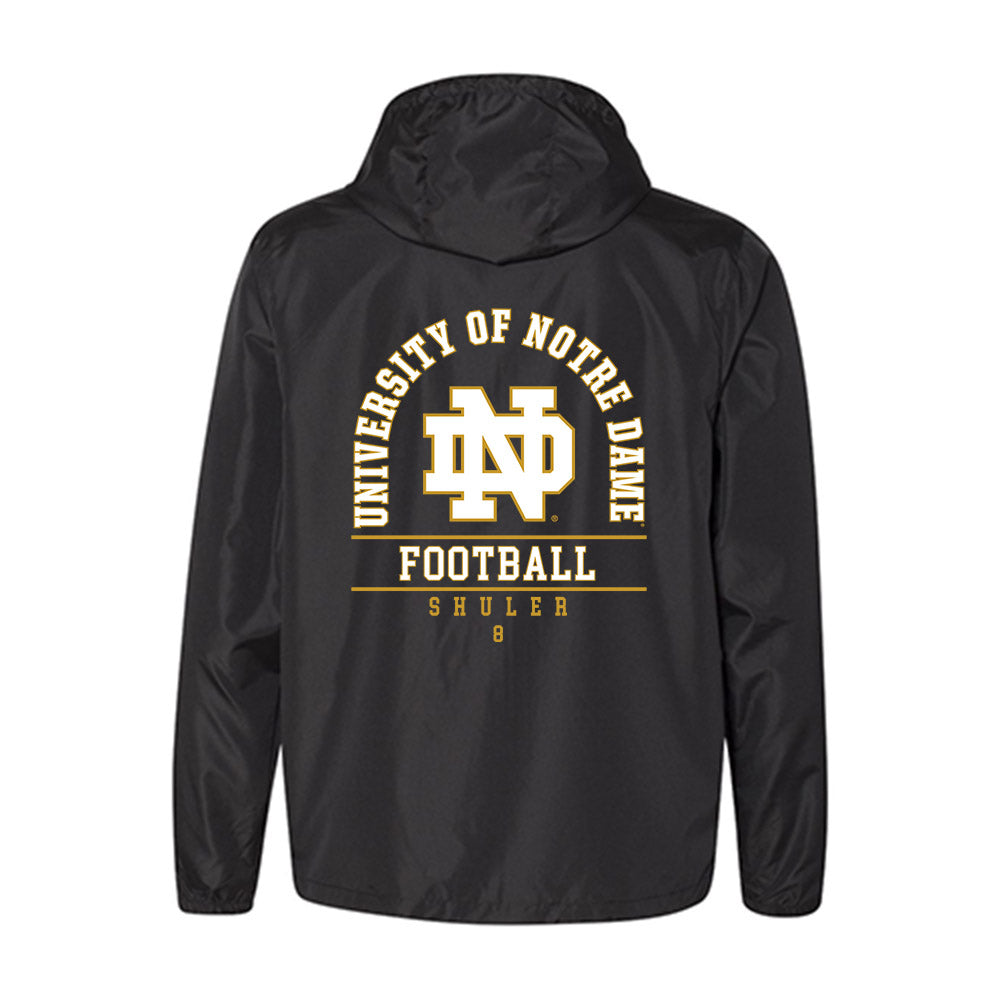 Notre Dame - NCAA Football : Adon Shuler - Windbreaker-1