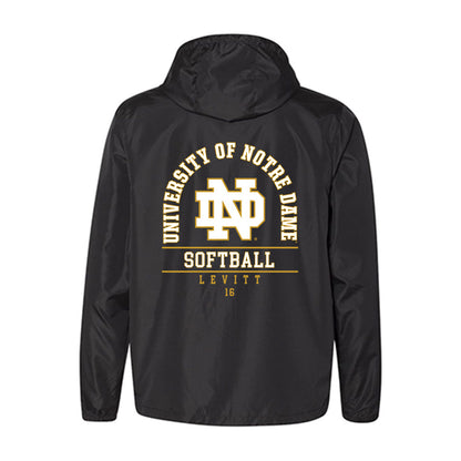 Notre Dame - NCAA Softball : Olivia Levitt - Windbreaker