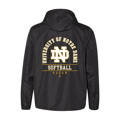 Notre Dame - NCAA Softball : Lily Hagan - Windbreaker-1