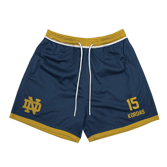 Notre Dame - NCAA Women's Volleyball : Mae Kordas - Shorts-0