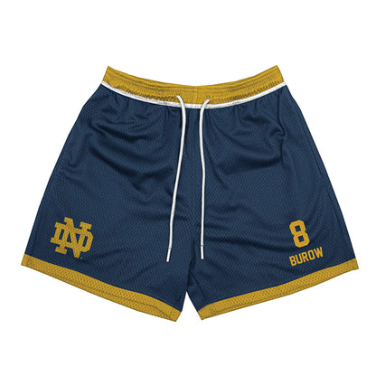 Notre Dame - NCAA Men's Basketball : Jacob Burow - Shorts-0