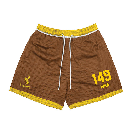 Wyoming - NCAA Wrestling : Antonio Avila - Shorts-0