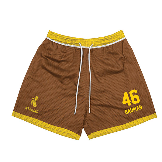 Wyoming - NCAA Football : Dash Bauman - Shorts