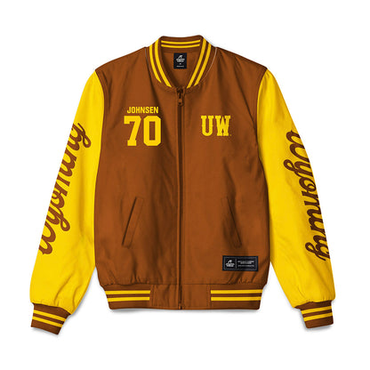 Wyoming - NCAA Football : Rex Johnsen - Bomber Jacket