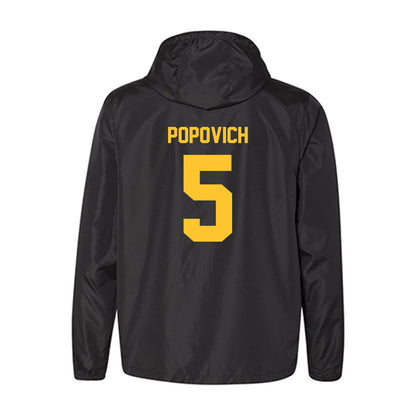 Wyoming - NCAA Football : Justin Popovich - Windbreaker-1