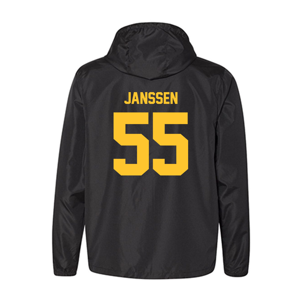 Wyoming - NCAA Football : Kalvin Janssen - Windbreaker-1