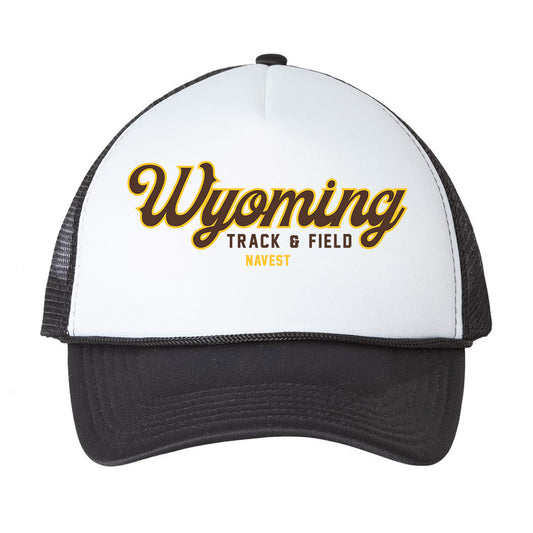 Wyoming - NCAA Women's Track & Field : Avery Navest - Trucker Hat-0