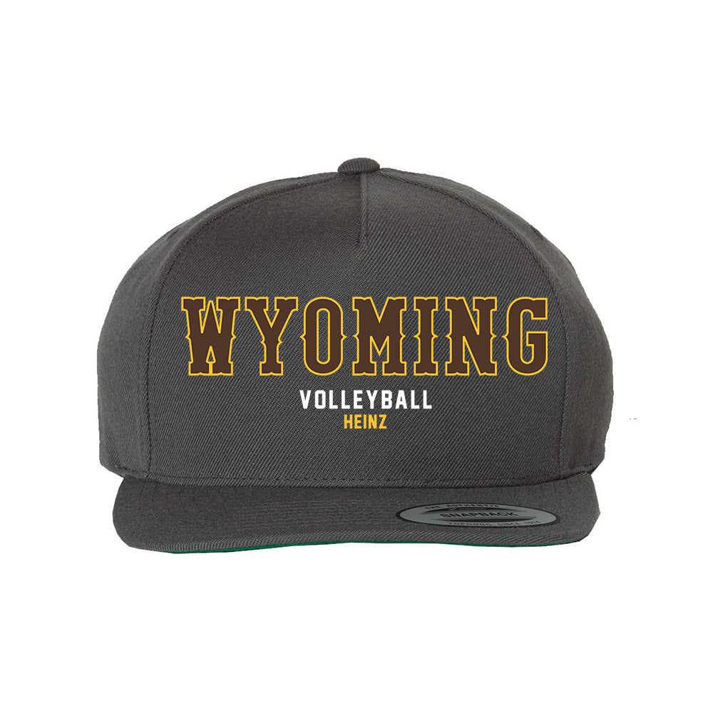 Wyoming - NCAA Women's Volleyball : Rylee Heinz - Snapback Hat-0