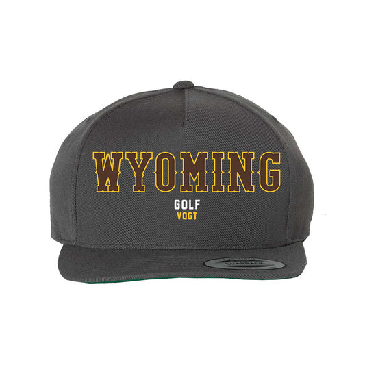 Wyoming - NCAA Women's Golf : Meghan Vogt - Snapback Hat-0