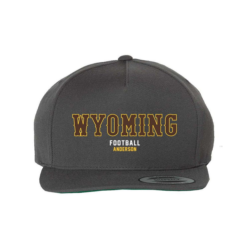 Wyoming - NCAA Football : Keelan Anderson - Snapback Hat