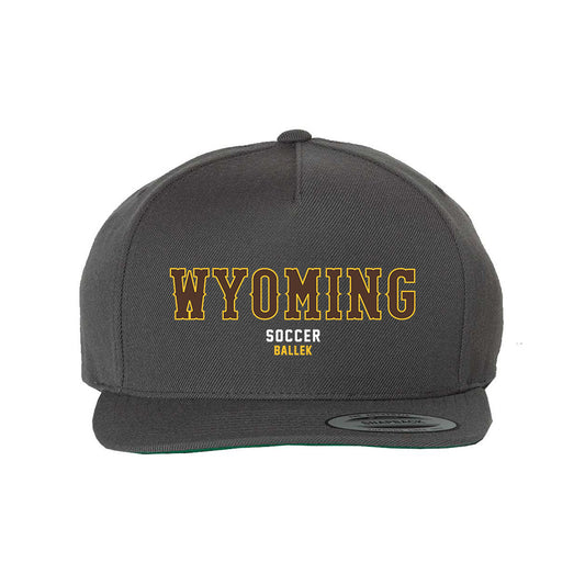 Wyoming - NCAA Women's Soccer : Kiley Ballek - Snapback Hat