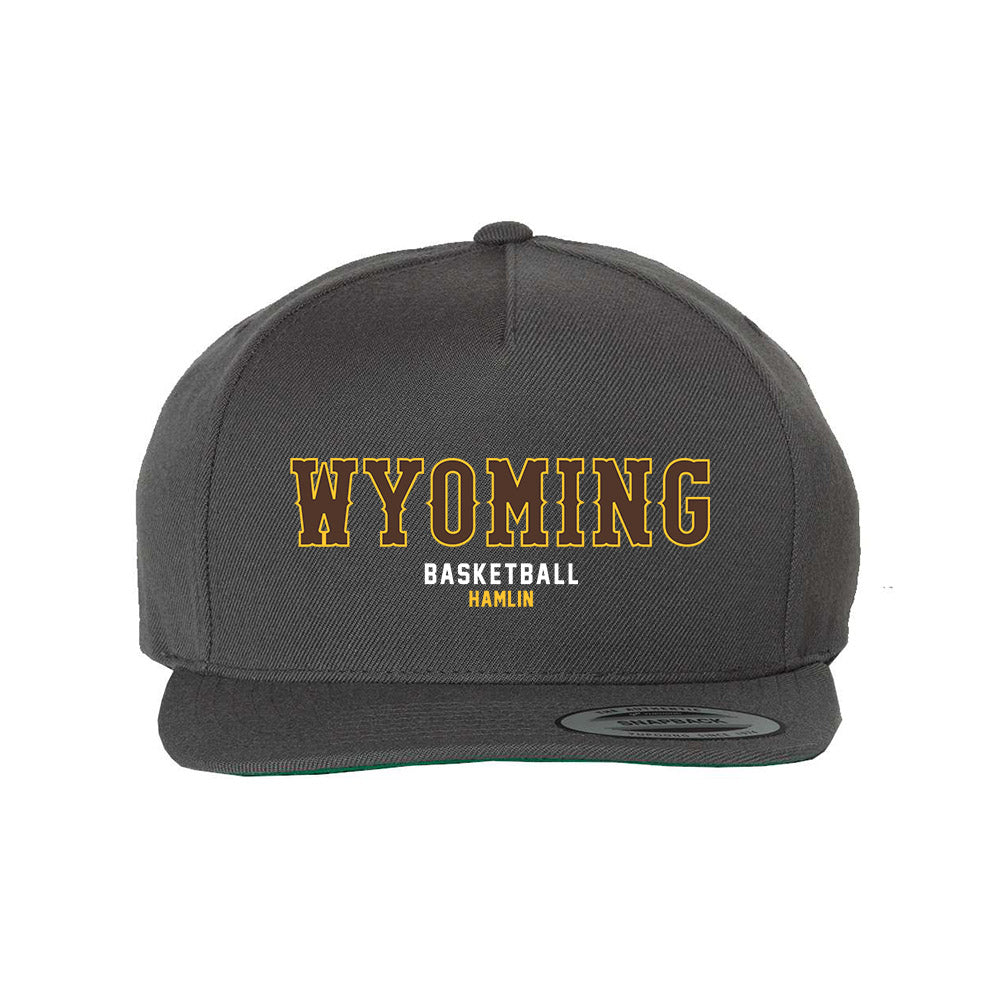 Wyoming - NCAA Women's Basketball : Mikyn Hamlin - Snapback Hat