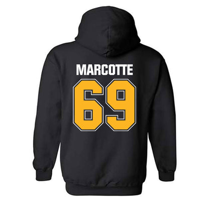 FHSU - NCAA Football : Maddox Marcotte - Classic Shersey Hooded Sweatshirt-1