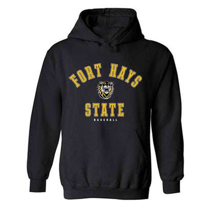 FHSU - NCAA Baseball : Caleb Camp - Classic Shersey Hooded Sweatshirt-0