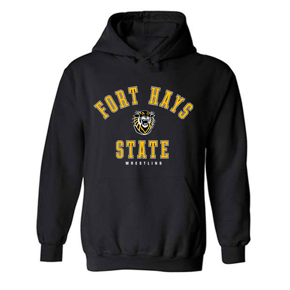 FHSU - NCAA Wrestling : Aiden Shields - Classic Shersey Hooded Sweatshirt-0