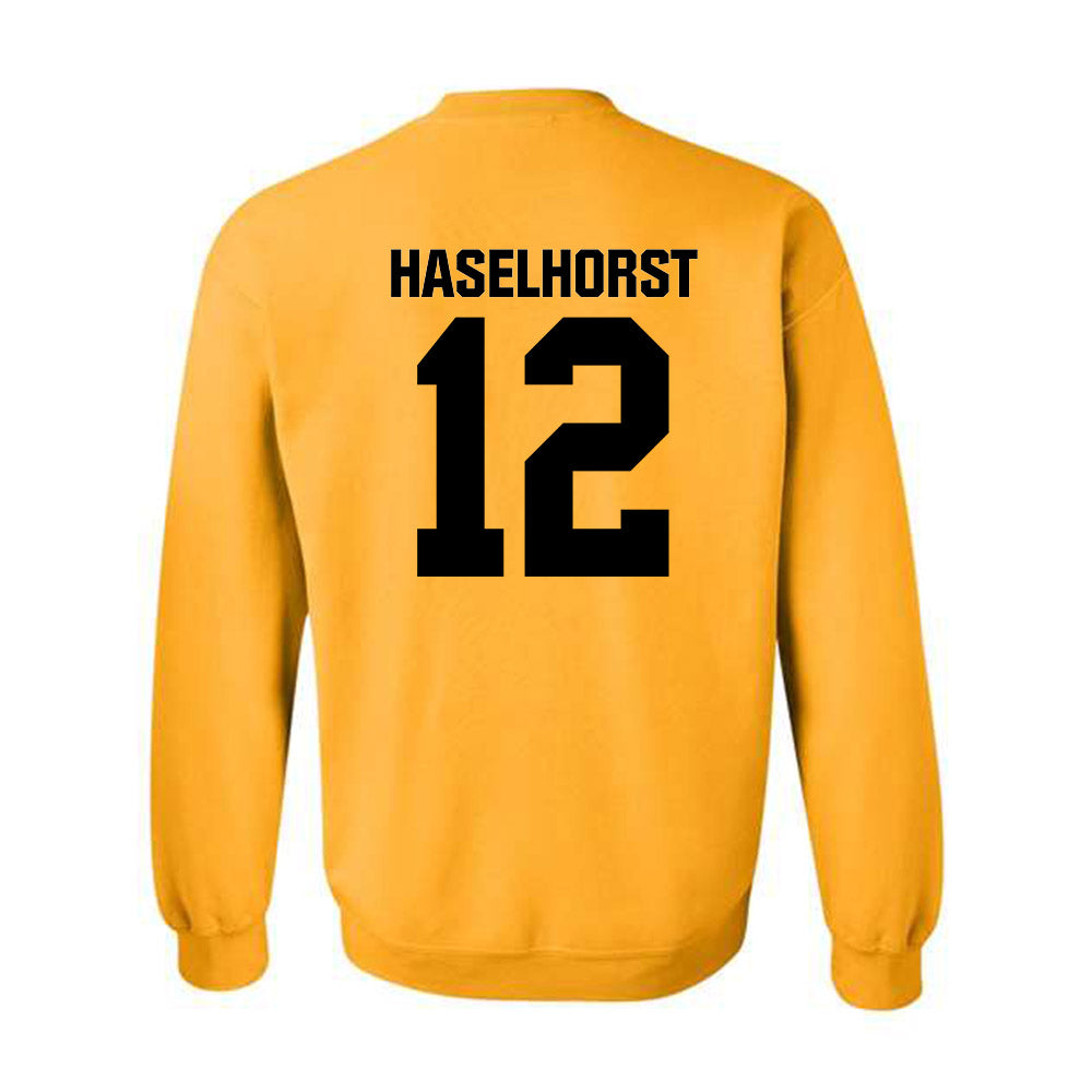 FHSU - NCAA Baseball : Dylan Haselhorst - Classic Shersey Crewneck Sweatshirt-1
