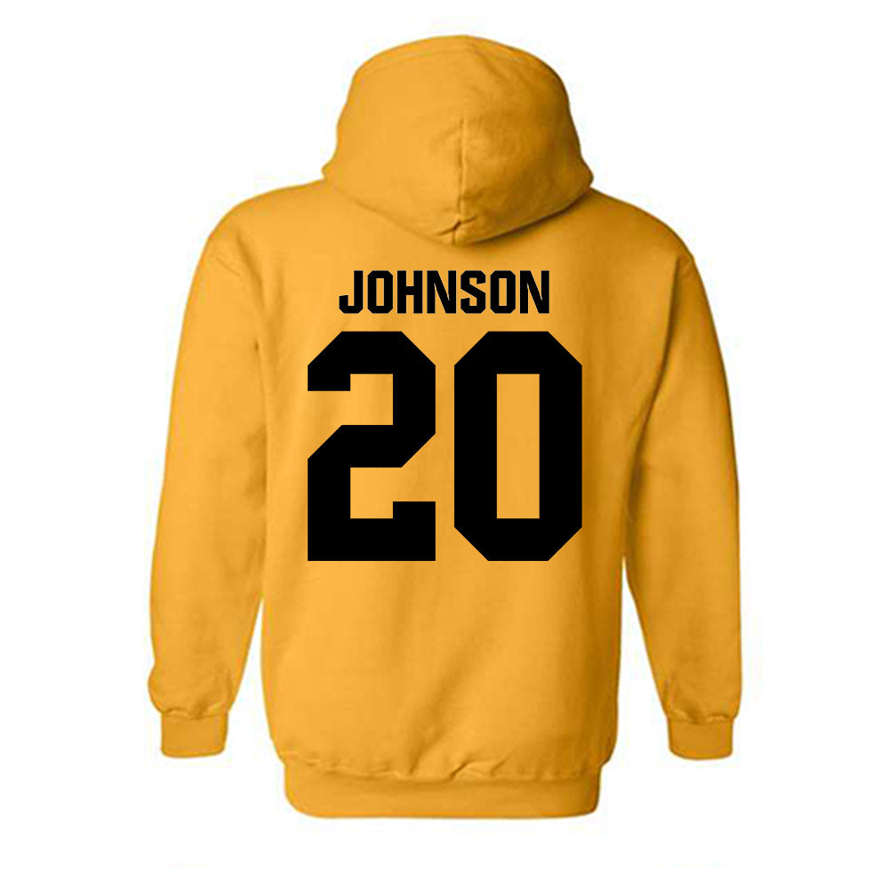 FHSU - NCAA Men's Basketball : Ben Johnson - Classic Shersey Hooded Sweatshirt-1