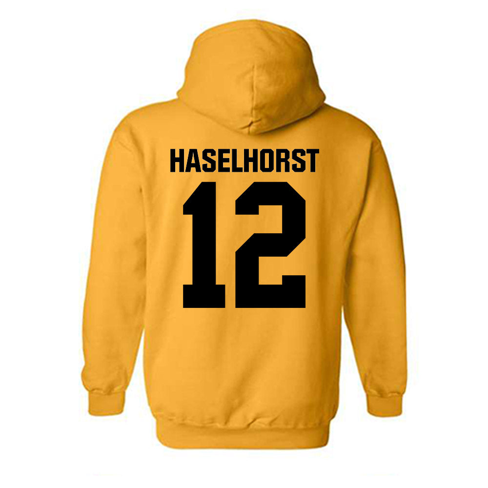 FHSU - NCAA Baseball : Dylan Haselhorst - Classic Shersey Hooded Sweatshirt-1
