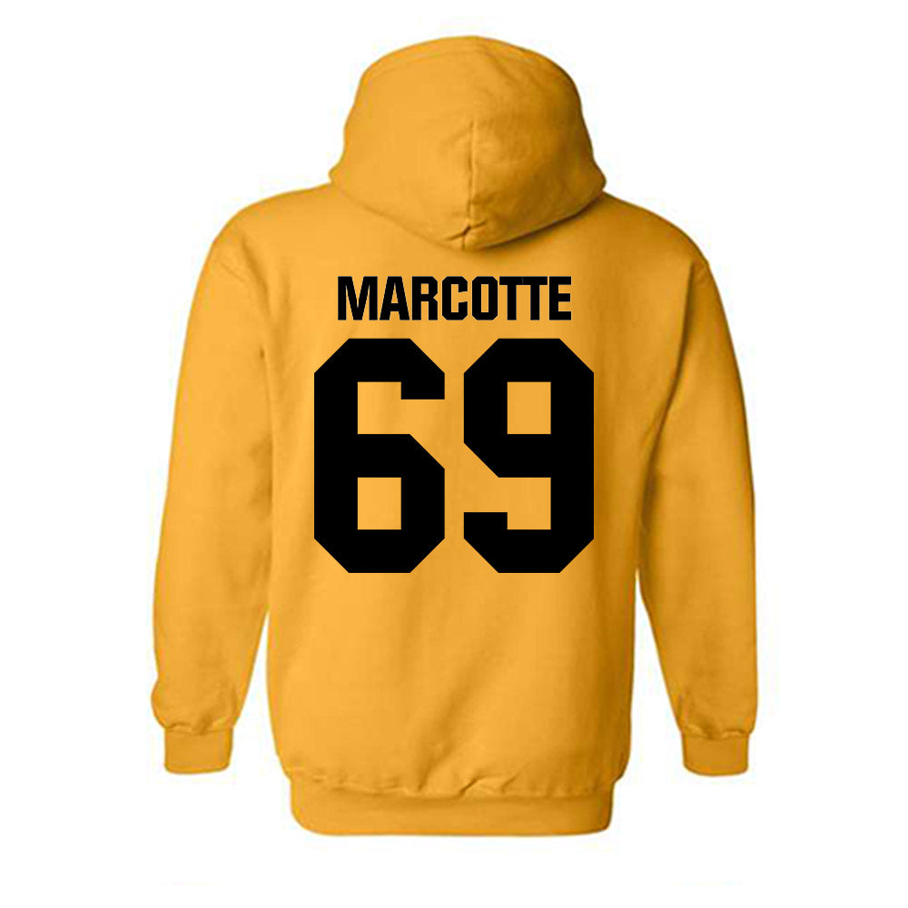 FHSU - NCAA Football : Maddox Marcotte - Classic Shersey Hooded Sweatshirt-1