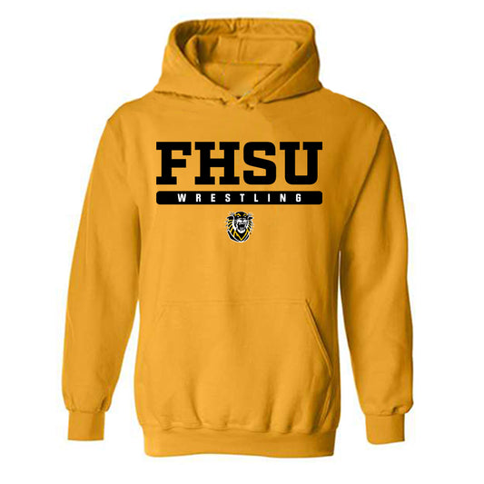 FHSU - NCAA Wrestling : Kyler Boyles - Classic Shersey Hooded Sweatshirt-0