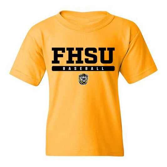FHSU - NCAA Baseball : Lorenzo Gonzalez - Classic Shersey Youth T-Shirt-0