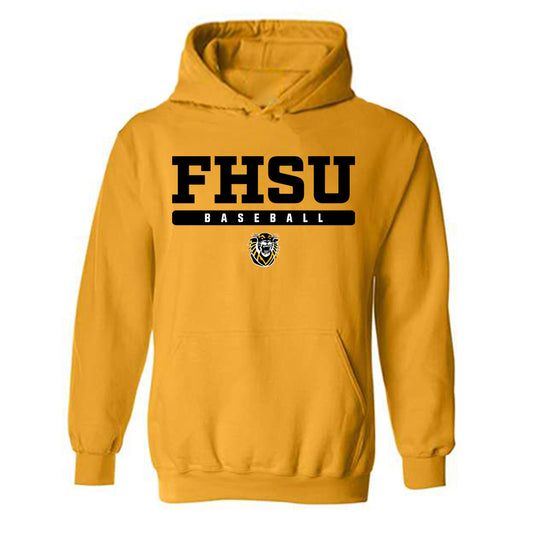 FHSU - NCAA Baseball : Lorenzo Gonzalez - Classic Shersey Hooded Sweatshirt-0