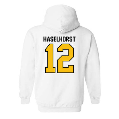 FHSU - NCAA Baseball : Dylan Haselhorst - Classic Shersey Hooded Sweatshirt-1