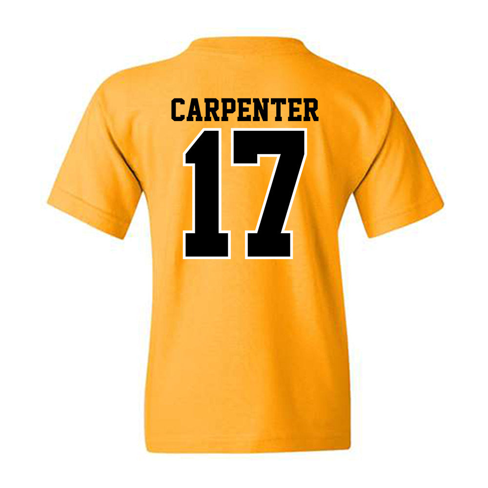FHSU - NCAA Baseball : Kaleb Carpenter - Classic Shersey Youth T-Shirt-1