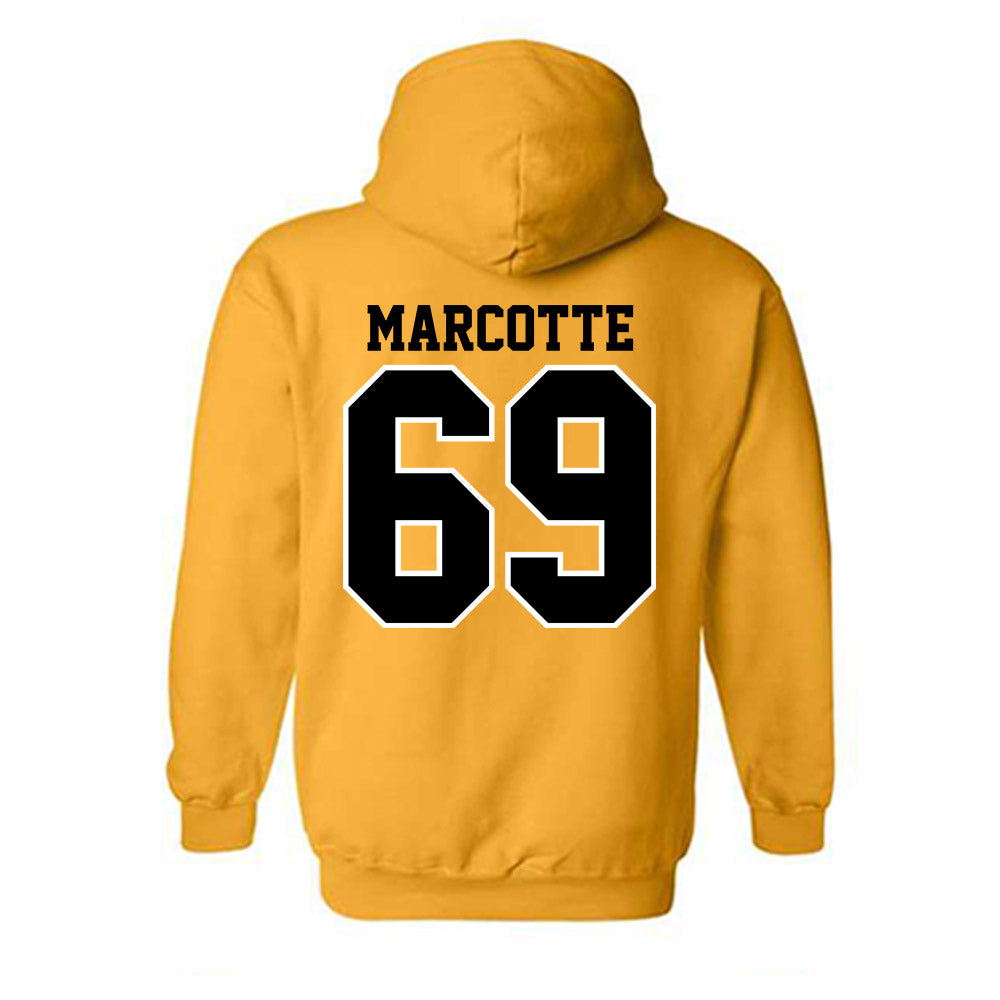 FHSU - NCAA Football : Maddox Marcotte - Classic Shersey Hooded Sweatshirt-1