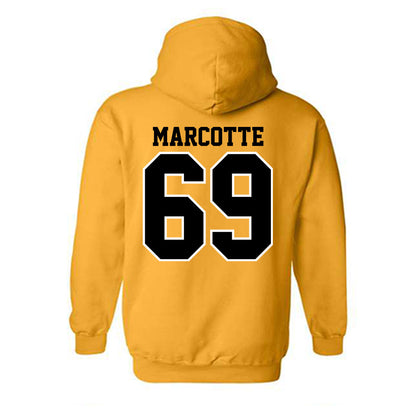FHSU - NCAA Football : Maddox Marcotte - Classic Shersey Hooded Sweatshirt-1