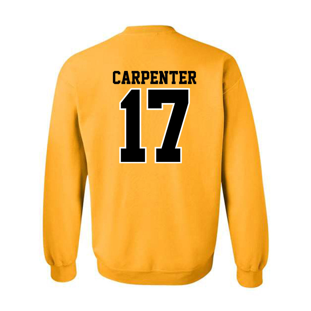 FHSU - NCAA Baseball : Kaleb Carpenter - Classic Shersey Crewneck Sweatshirt-1