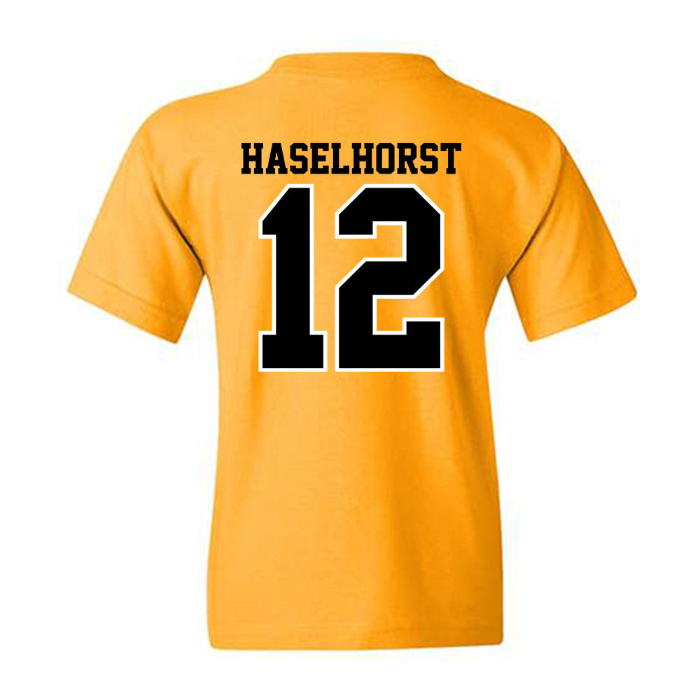 FHSU - NCAA Baseball : Dylan Haselhorst - Classic Shersey Youth T-Shirt-1