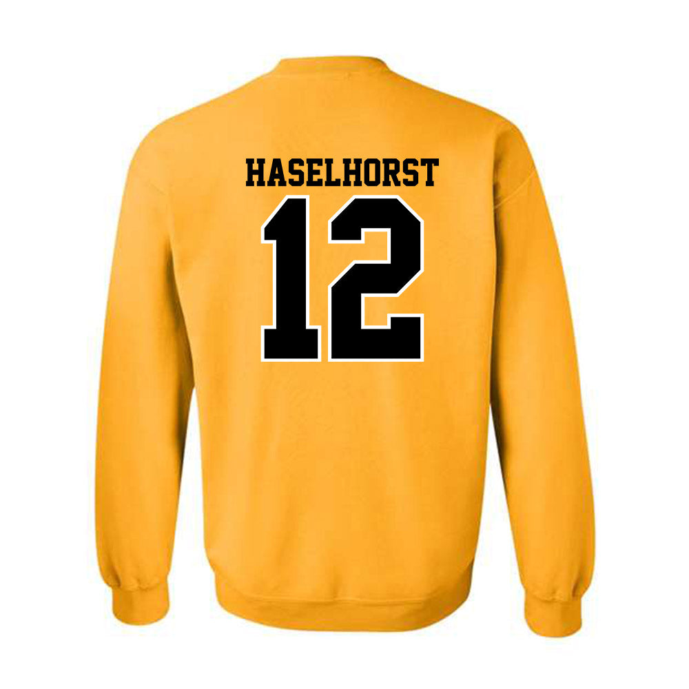FHSU - NCAA Baseball : Dylan Haselhorst - Classic Shersey Crewneck Sweatshirt-1