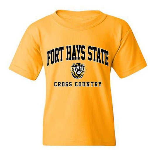 FHSU - NCAA Men's Cross Country : Taran Castro - Classic Shersey Youth T-Shirt-0