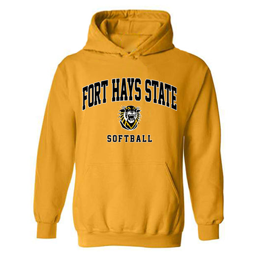 FHSU - NCAA Softball : Dezaree as Schmidt - Classic Shersey Hooded Sweatshirt-0