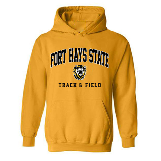 FHSU - NCAA Men's Track & Field : Noah Little - Classic Shersey Hooded Sweatshirt-0