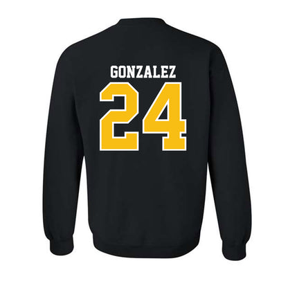 FHSU - NCAA Baseball : Lorenzo Gonzalez - Classic Shersey Crewneck Sweatshirt-1
