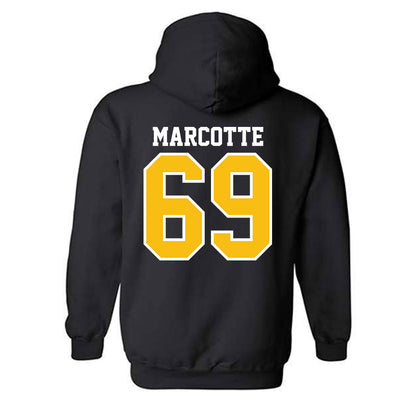 FHSU - NCAA Football : Maddox Marcotte - Classic Shersey Hooded Sweatshirt-1