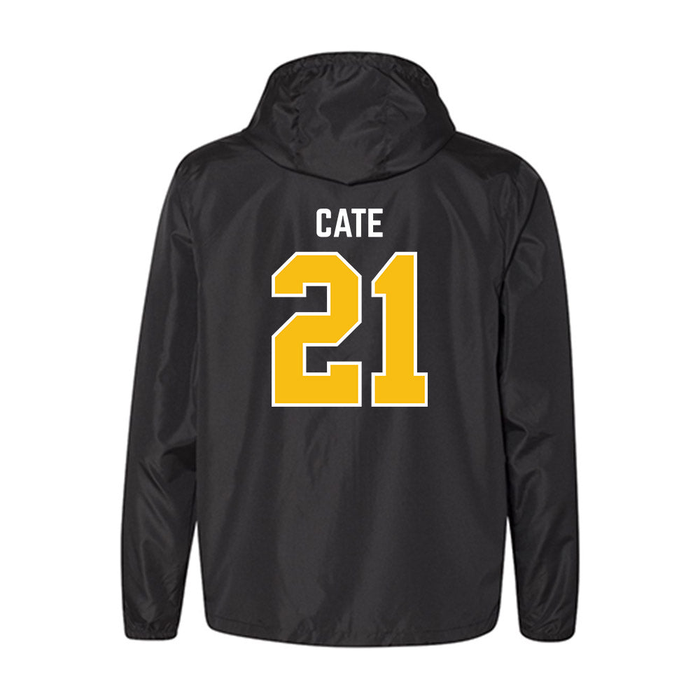 FHSU - NCAA Women's Soccer : Erin Cate - Black Windbreaker-1