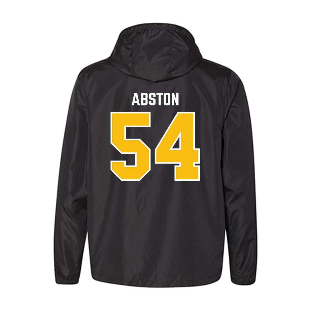 FHSU - NCAA Football : Cody Abston - Black Windbreaker-1