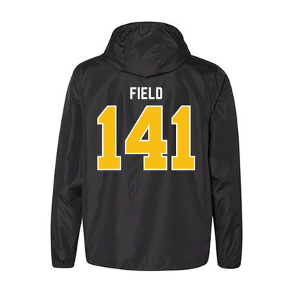 FHSU - NCAA Wrestling : Kolton Field - Black Windbreaker-1