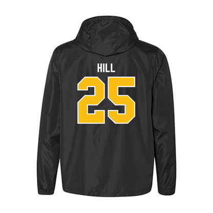 FHSU - NCAA Women's Soccer : Taylor Hill - Black Windbreaker-1