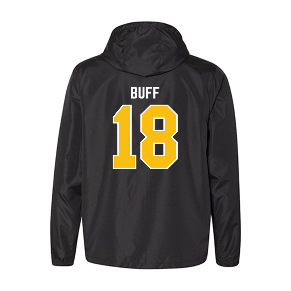  - NCAA Women's Soccer : Ella Buff - Black Windbreaker-1
