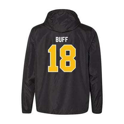  - NCAA Women's Soccer : Ella Buff - Black Windbreaker-1
